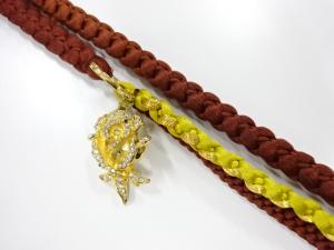 正絹　振袖用　手組帯締め